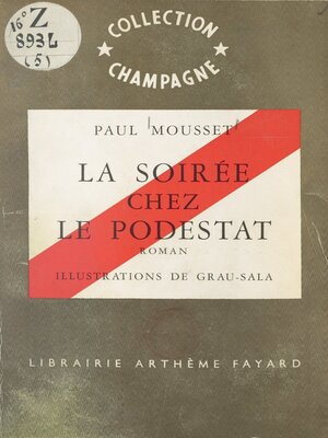 cover image of La soirée chez le podestat